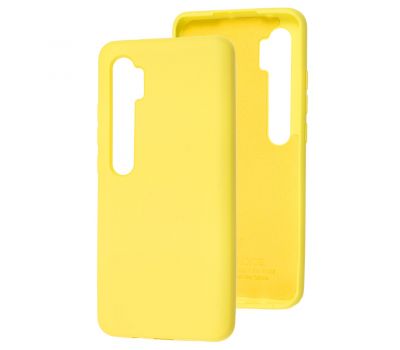 Чохол для Xiaomi  Mi Note 10 / Mi Note 10 Pro Full without logo лимонний