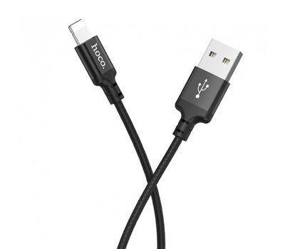 Кабель USB Hoco X14 Times Speed ​​Lightning 1m чорний 3317073