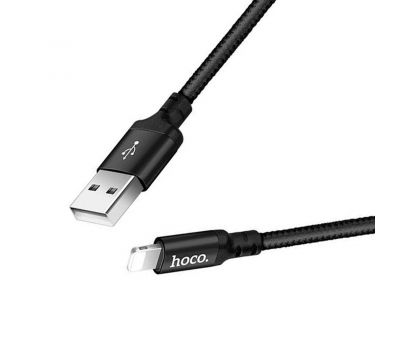 Кабель USB Hoco X14 Times Speed ​​Lightning 1m чорний 3317074