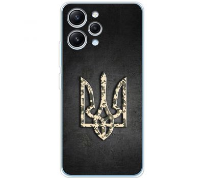 Чохол для Xiaomi Redmi 12 MixCase патріотичні герб піксель