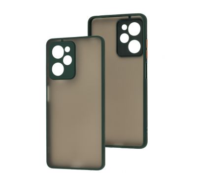 Чохол для Xiaomi Poco X5 Pro LikGus Totu camera protect оливковий