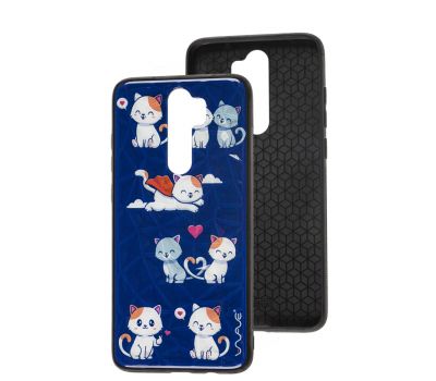 Чохол для Xiaomi Redmi Note 8 Pro Wave Majesty kitty in love / midnight blue
