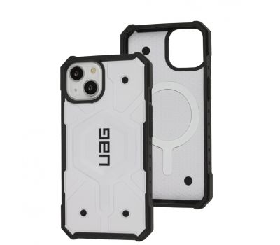 Чохол для iPhone 14 UAG Pathfinder MagSafe ударостійкий white