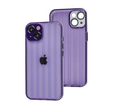 Чохол для iPhone 14 Fibra Tide deep purple