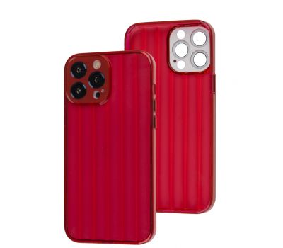 Чохол для iPhone 13 Pro Fibra Tide red