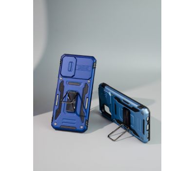 Чохол для Xiaomi Poco X5 Camshield Army Ring синій / navy 3321255