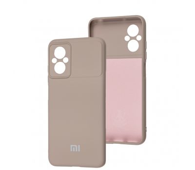 Чохол для Xiaomi Poco M5 Silicone Full camera pink sand