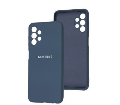 Чохол для Samsung Galaxy A13 (A135) / A32 5G Full camera синій / navy blue