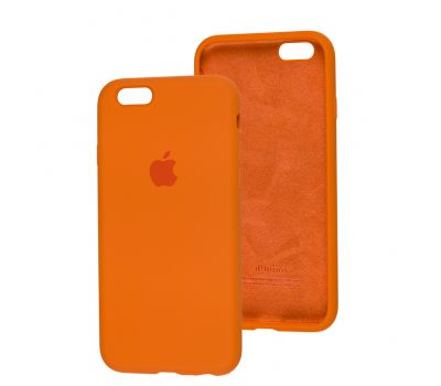 Чохол для iPhone 6 / 6s Silicone Full помаранчевий / kumkuat
