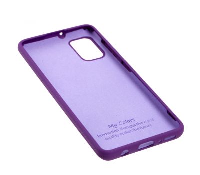 Чохол для Samsung Galaxy A41 (A415) Silicone Full фіолетовий / purple 3325863
