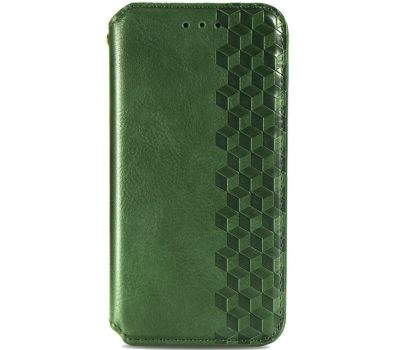 Чохол книжка для Xiaomi Redmi 10C Getman Cubic зелений 3326847