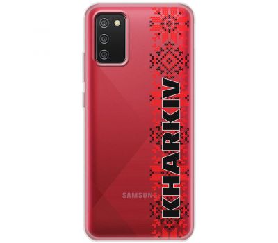 Чохол для Samsung Galaxy A02s (A025) MixCase патріотичні KHARKIV