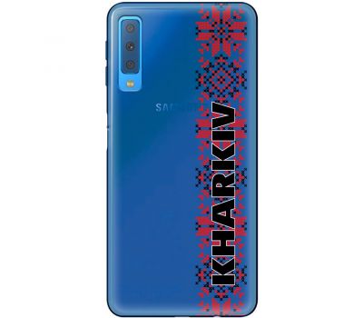Чохол для Samsung Galaxy A7 2018 (A750) MixCase патріотичні KHARKIV