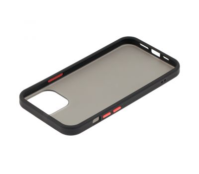 Чохол для iPhone 12 mini LikGus Maxshield чорний/червоний 3327500