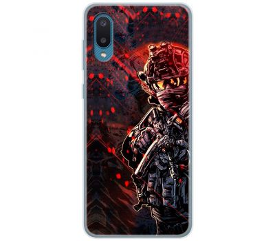 Чохол для Samsung Galaxy A02 (A022) MixCase патріотичні воїни