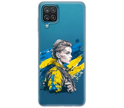 Чохол для Samsung Galaxy A12 / M12 MixCase патріотичні незламна Українка