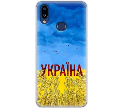 Чохол для Samsung Galaxy A10s (A107) MixCase патріотичні родюча земля України