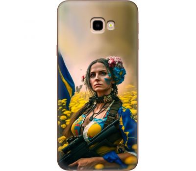 Чохол для Samsung Galaxy J4+ 2018 (J415) MixCase патріотичні ніжна Українка