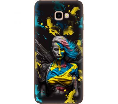 Чохол для Samsung Galaxy J4+ 2018 (J415) MixCase патріотичні Нездоланна Українка