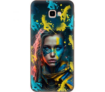 Чохол для Samsung Galaxy J4+ 2018 (J415) MixCase патріотичні воєвнича Українка