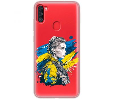 Чохол для Samsung Galaxy A11 / M11 MixCase патріотичні незламна Українка