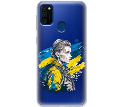 Чохол для Samsung Galaxy M21 / M30s MixCase патріотичні незламна Українка