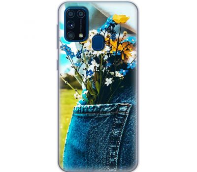 Чохол для Samsung Galaxy M31 (M315) MixCase патріотичні квіти України
