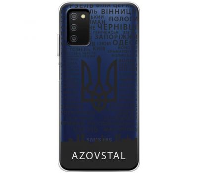 Чохол для Samsung Galaxy A03s (A037) MixCase патріотичні AzovStal