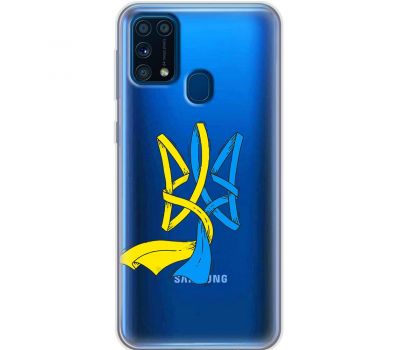 Чохол для Samsung Galaxy M31 (M315) MixCase патріотичні синє-жовтий Тризуб