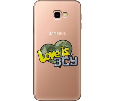Чохол для Samsung Galaxy J4+ 2018 (J415) MixCase патріотичні Love is ЗСУ