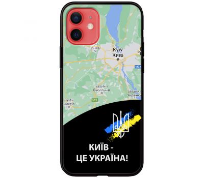 Чохол для iPhone 12 mini MixCase патріотичні Київ це Україна