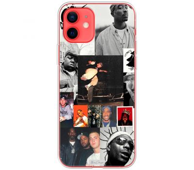 Чохол для iPhone 12 mini MixCase музика реп зірки