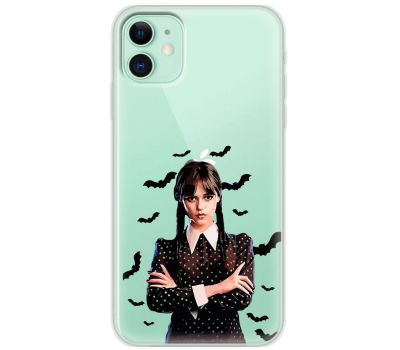 Чохол для iPhone 12 mini Mixcase Венздей кажани