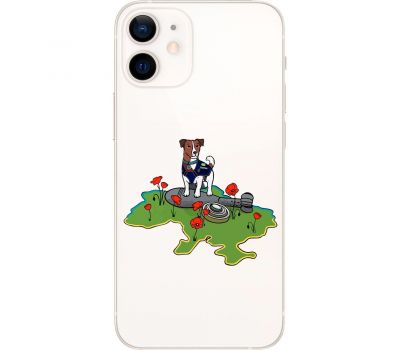 Чохол для iPhone 12 mini MixCase Патрон захисник України