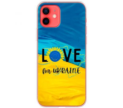 Чохол для iPhone 12 mini MixCase патріотичні love Ukraine