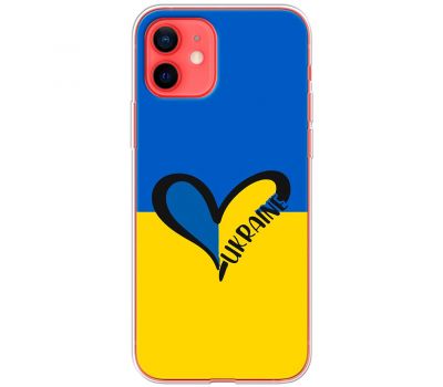 Чохол для iPhone 12 mini MixCase патріотичні Ukraine