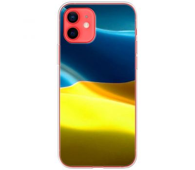 Чохол для iPhone 12 mini MixCase патріотичні прапор України