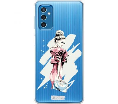 Чохол для Samsung Galaxy M52 (M526) MixCase дівчина в наряді