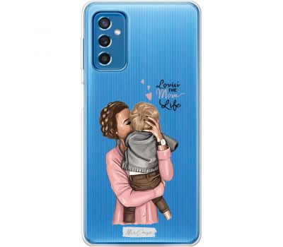 Чохол для Samsung Galaxy M52 (M526) MixCase дівчина мама з сином