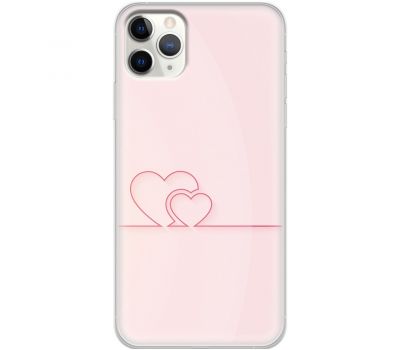 Чохол для iPhone 11 Pro Max для закоханих 18
