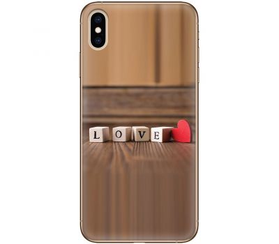 Чехол для iPhone Xs Max Mixcase для влюбленных 3