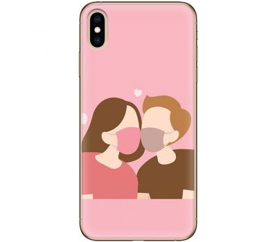 Чехол для iPhone Xs Max Mixcase для влюбленных 12