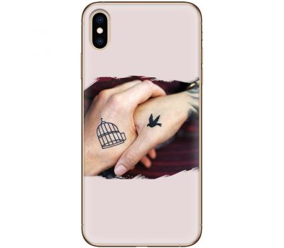 Чехол для iPhone Xs Max Mixcase для влюбленных 14