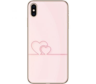 Чехол для iPhone Xs Max Mixcase для влюбленных 18