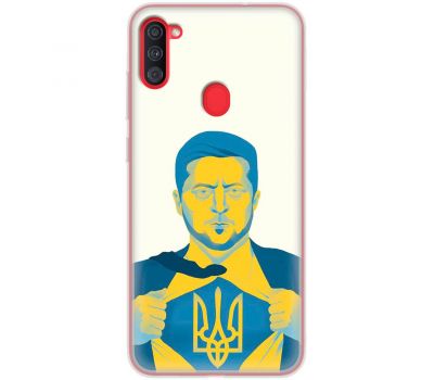 Чохол для Samsung Galaxy A11 (A115) / M11 (M115) MixCase патріотичні Наша людина