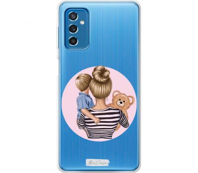 Чохол для Samsung Galaxy M52 (M526) MixCase дівчина з дитиною та іграшкою