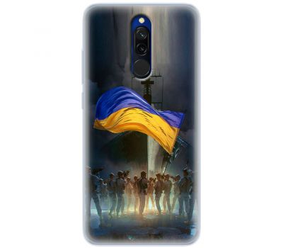 Чохол для Xiaomi Redmi 8 MixCase патріотичні палити ворога