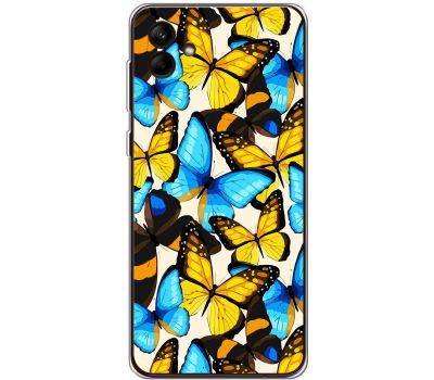 Чохол для Samsung Galaxy A04 (A045) MixCase метелики різнокольорові
