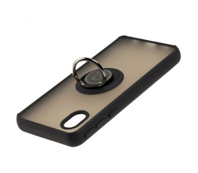 Чохол для Samsung Galaxy A01 Core (A013) LikGus Edging Ring чорний 3332383