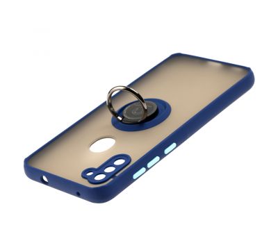 Чохол для Samsung Galaxy A11 / M11 LikGus Edging Ring синій 3332523